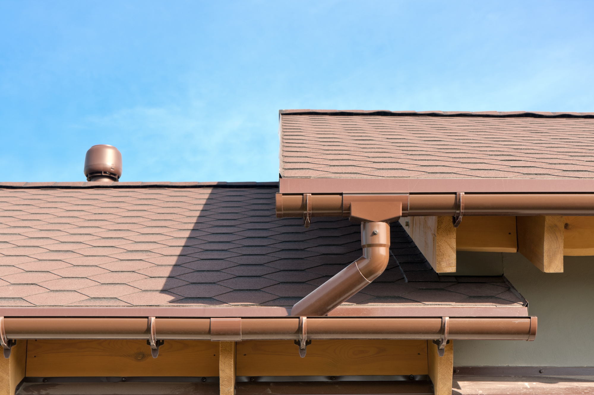 House Roof and Gutters